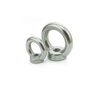 China DIN582 Heavy Industry Grade Carbon Steel Galvanized Eye Lifting Nut 12.9 for sale