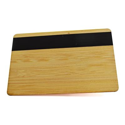 China FSC Eco-Friendly Eco-Friendly Wooden Bamboo Hotel Key Card With Magnetic Strip For Door Lock for sale