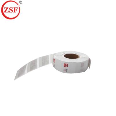 China Anti Counterfeit Adhesive Metal Anti Counterfeit Sticker RFID Wealth Management Low Cost OEM Smart Label for sale