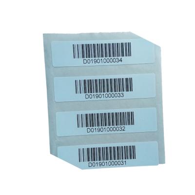 China Hot Sale MINI TAG RFID IMPINJ MR6 Chip Passive UHF Clothes Barcode STICKER for sale