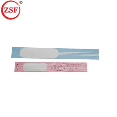 China Waterproof Custom Child ID Printer Synthetic Wristbands Medical Single Use ID Wristband For Patients Children for sale