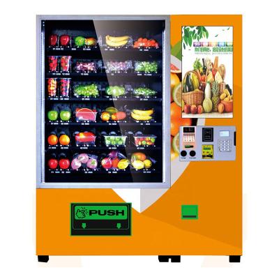 China 22 Inch Self Service Payment Vending Machine Food Fruit Kiosk With Belt Conveyor for sale