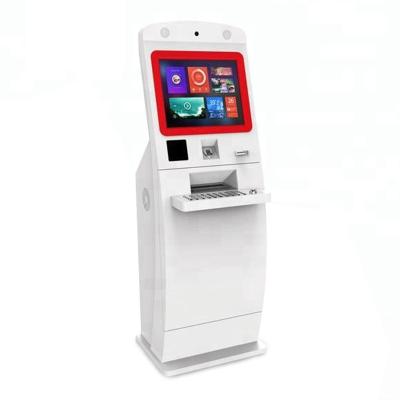 China Lobby-Selbstservice-Hotel überprüfen herein Kiosk-ATM-Maschine mit LED-Touch Screen zu verkaufen