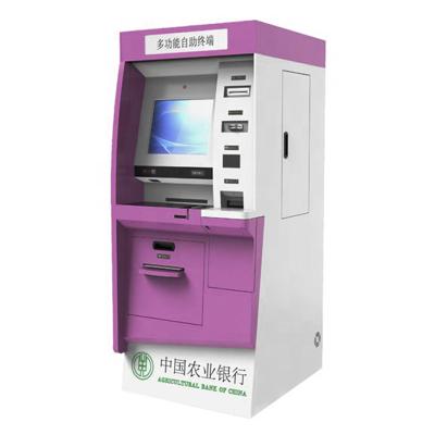 China ATM-Bargeld-Kassierer-Maschinen-Kiosk mit Kartenleser And Dispenser zu verkaufen