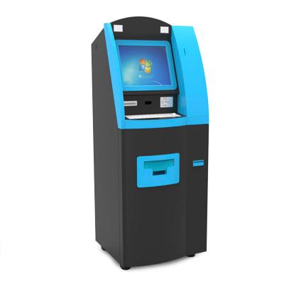 Китай Киоск банка машины депозита наличных денег ATM обслуживания собственной личности с 17