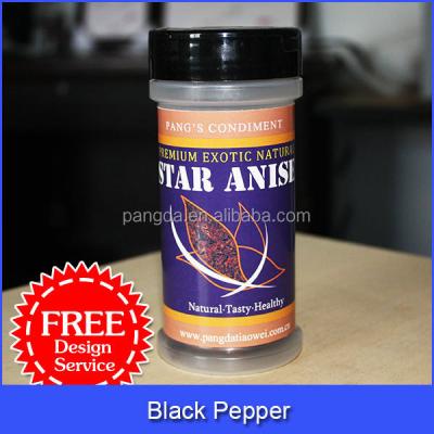 China No Spot Black Pepper (Spice Free Packaging + Innovative Spice Containers) for sale