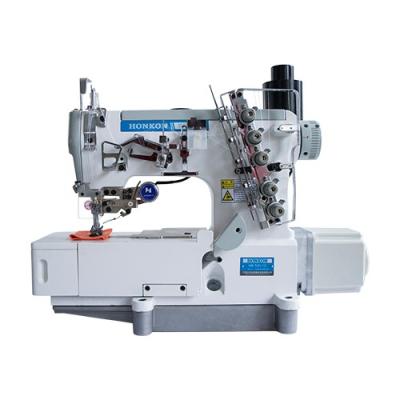 China Direct drive high speed interlock sewing machine with auto trimmer HK-500-01 CB/PUT for sale