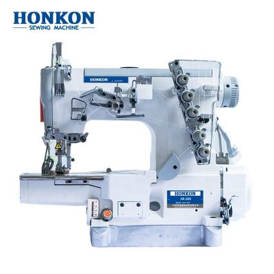 China Direct drive flat bed interlock sewing machine industrial for T shirt wristband bady clothes HK-600 Te koop