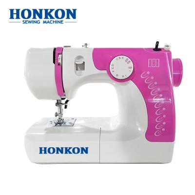 China Hot selling HONKON HK-1212 portable mutli-function domestic sewing machine household for home use for sale