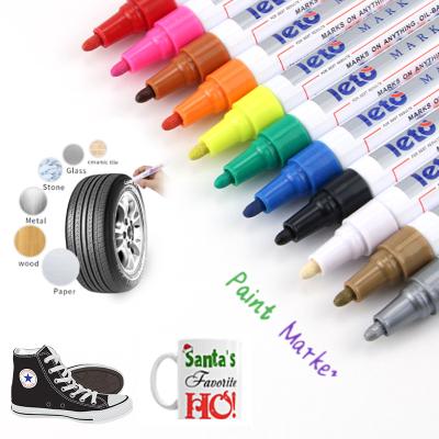 China OEM Water Based Factory Manufacture Ink Metal Seed Fineliner Acrylic Paint Multifunctional Marker Pens For Industry for sale