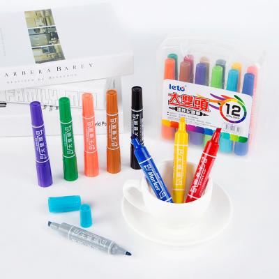 China Resistant 8 water-based colors can be painted for marking and durable indelible ink marker pen for sale