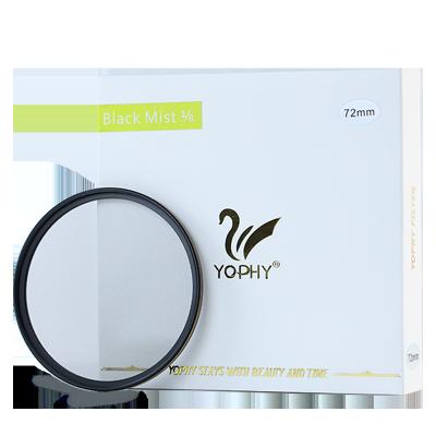 China YOPHY Camera Filter Waterproof Black Mist Filter 1/8 1/4 1/2 1 Camera Lens Smartphone Filter OEM for sale