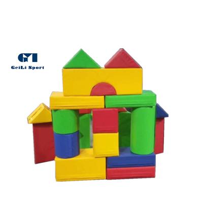 China High Density Gymnastic Soft Pvc Play Blocks For Kids for sale