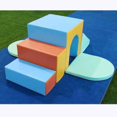 China Eco-friendly Kids Indoor Kids Playset Soft Playground Set Kids Soft Playground for sale