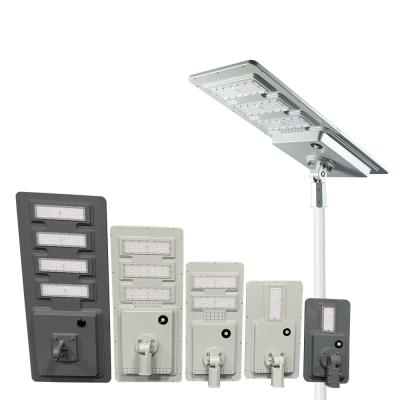 China Super shine smart custom design aluminum ip65 40w 60w 100w all in one solar led street light for sale