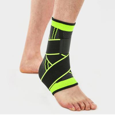 China Protection Leg Sleeves Sport Safety Adjustable Nylon Plain Sports Sleeves Ankle Support for sale