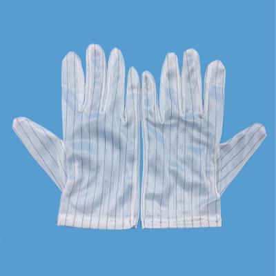 China Eco - Friendly Electronic Full Finger Esd Lint Free Anti Static Gloves for sale