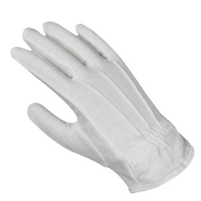 China White Ceremonial Full Finger Gloves Full Finger Etiquette Gloves White Ceremonial Distribution Short Glove for sale