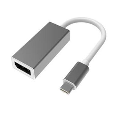 China Factory Supply Aluminum Alloy+ABS USB Type C to DisplayPort DP 4K@60Hz Adapter for sale