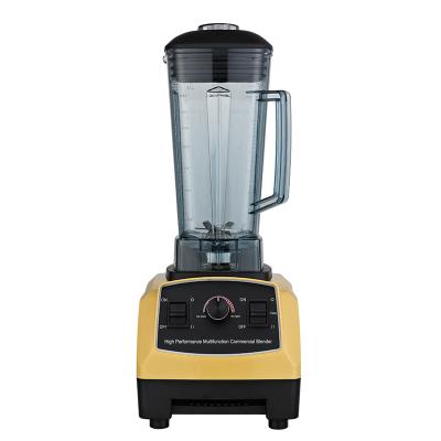 China Peak Pure Copper Heavy Duty Industrial Power Sliver PC/BPA 2L 1500W Motor Commercial Smoothie Maker Blenders for sale