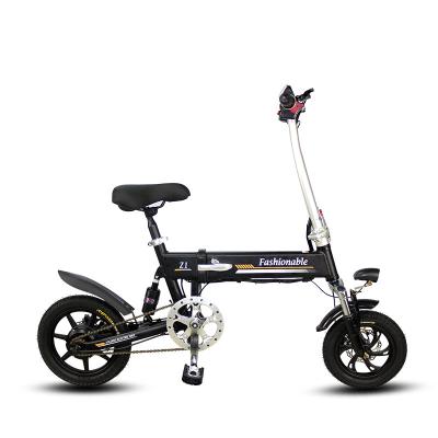 China Aluminum Alloy Electric Bike Folding Portable Cheap E Bike Bike For Adult for sale