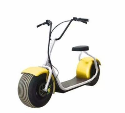 China Unisex Fat Tire Lithium Battery Powerful Electric Scooter 48V 7.8Ah Disc Brake for sale