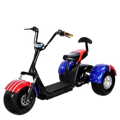 China Cheap and easy to use electric scooter 1500W fat tire citycoco electric scooter city cocos adult passenger electric scooter for sale