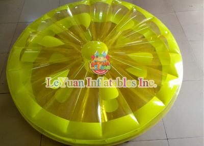 China Durable Inflatable Lemon Slice Pool Float PVC Tarpaulin Certificated for sale