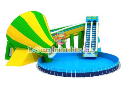 China Multi Color Metal Frame Pools With Galvanized Steel Pipes Easy Assemble for sale