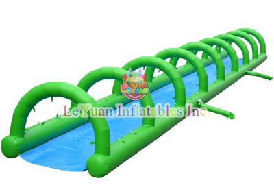 China Amazing Look City Inflatable Slip And Slide / 300m Water Slide On Street for sale