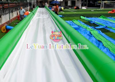 China Crazy Inflatable Slip N Slide With PVC Tarpaulin Safe Zipper Flaps for sale