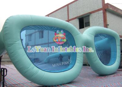 China Glasses Shape Inflatable Advertising Products / Business Advertising Signs for sale