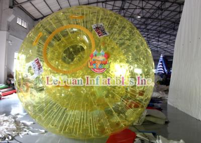 China Transparent Colorfull Grass TPU/PVC Inflatable Body Zorb Balls for Kids / Adults 2m / 3m for sale