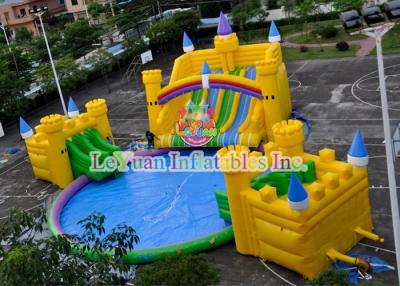 China Medium UV Resistant Inflatable Water Park Equipment For Kids / Adults for sale