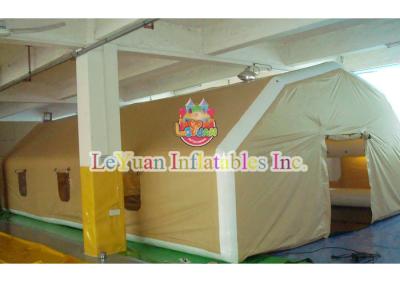 China Large Tent  Inflatable for Group Camping Event , High Tarpaulin Closed Air Tent for sale