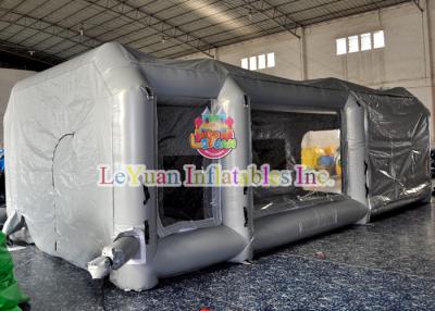 China Customized Mobile Automatic Inflatable Spray Paint Booth / Car Tent Cover for sale