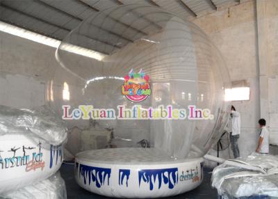 China Halloween Giant Inflatable Human Snow Globe Tent Outdoor Decoration for sale