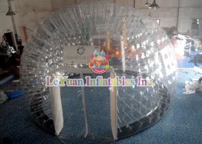 China PVC Material Layer Clear Inflatable Airtight Tent Transparent Bubble Tent With Door for sale