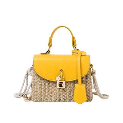 China High Quality Customized Women Luxury Straw Woven Bag Famous Designer Brands For Straw Bag for sale