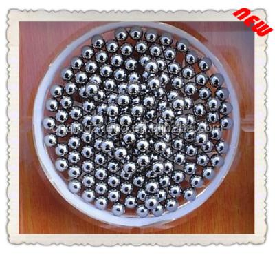 China 12mm strong anti-wear steel ball with blind hole, 12mm carbon steel ball with screw for sale