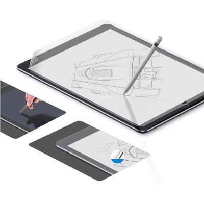 China Paperfeel Anti Broken Paperlike Screen Protector For iPad Pro 2021 12.9 11 Paper Feel Matte PET Paper Writing Protector Drawing Film for sale