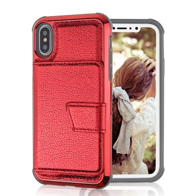 China Anti Fall For iPhone 11 12 Pro Max Case With Card Holder Multifunctional Smart Phone Case Back Cover Fashion Leather Wallet Style for sale