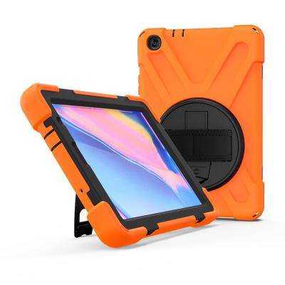 China Anti Drop For iPad Pro 12.9 Inch 2018/2020 Smart Tablet Case Shockproof Heavy Duty Cover With Hand Grip And Shoulder Strap for sale