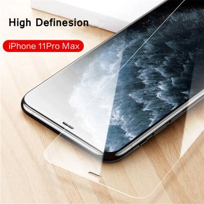 China High Quality 2.5D Arc Edge 0.33mm Anti Fingerprint Tempered Glass Screen Protector Explosion Proof For iPhone 7 8 plus 11 XR 11 pro for sale