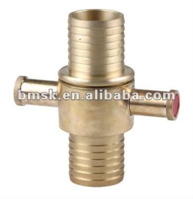 China 2.5 Inch Machino Fire Hose Fittings 2.5inch BS336 Aluminum Coupling Fire Hose Coupling Brass Material DN15-DN50 for sale