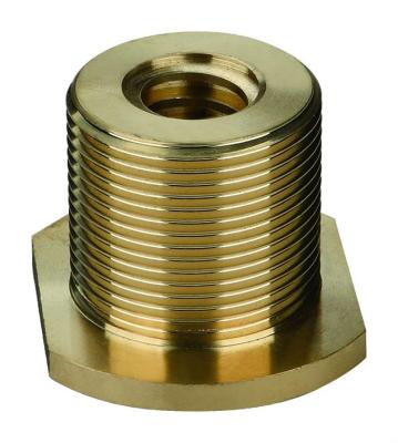 China High Quality Automatic Lathe Machined Small Threas Brass Knurled Nut DN15-DN50 M 10 M8 for sale