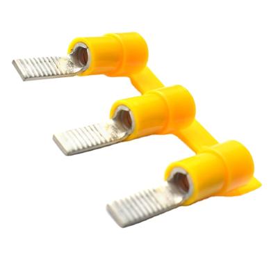 China Wire Connecting Waterproof Electrical Insulated Crimp Terminal Connector Kit Rolled Crimp Insulated Flat Pin Blade Terminal for sale