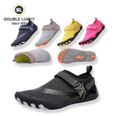 China Fashion Trend Double Lucky Zapatos De Playa Hot Sale Wading Casual Shoes High Quality Breathable Outdoor Walking Beach Aqua Shoes for sale