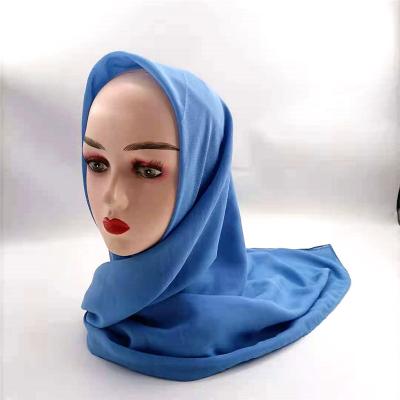 China Classic islamic veil abaya bawal cotton poly cotton women hijabs wholesale 2021 top quality tank top hijab supplier tudung scarf for sale