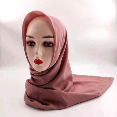 China 2021 muslim tudung scarf hijabs 100%polyester square telekung abaya abaya premium islamic hijab muslim tudung supplier vietnam cotton supplier for sale